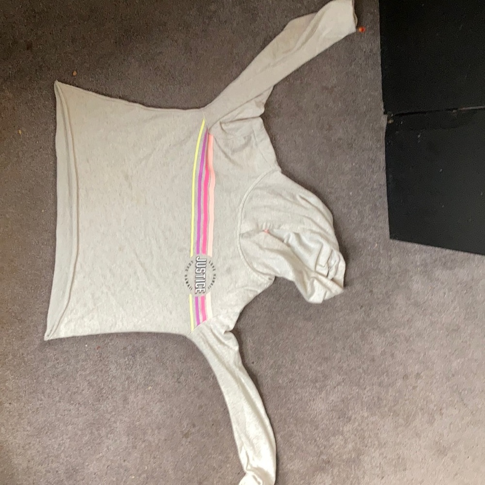 A justice crop top